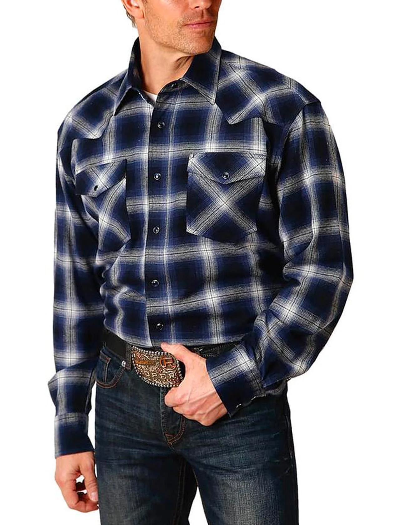 Karman Roper 1637 Unlined Flannel Shirt AS