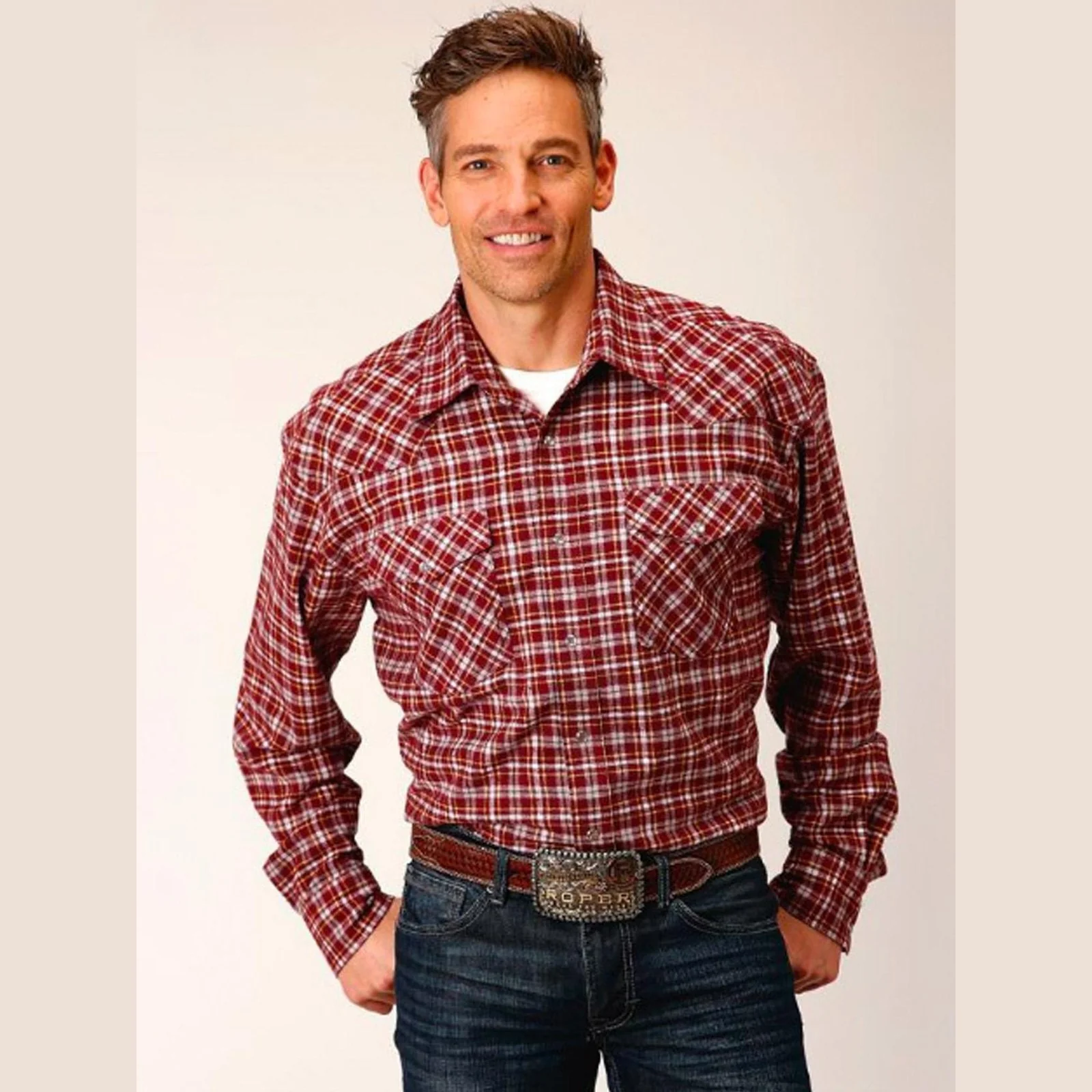 Karman Roper 1637 Unlined Flannel Shirt AS - Image 12