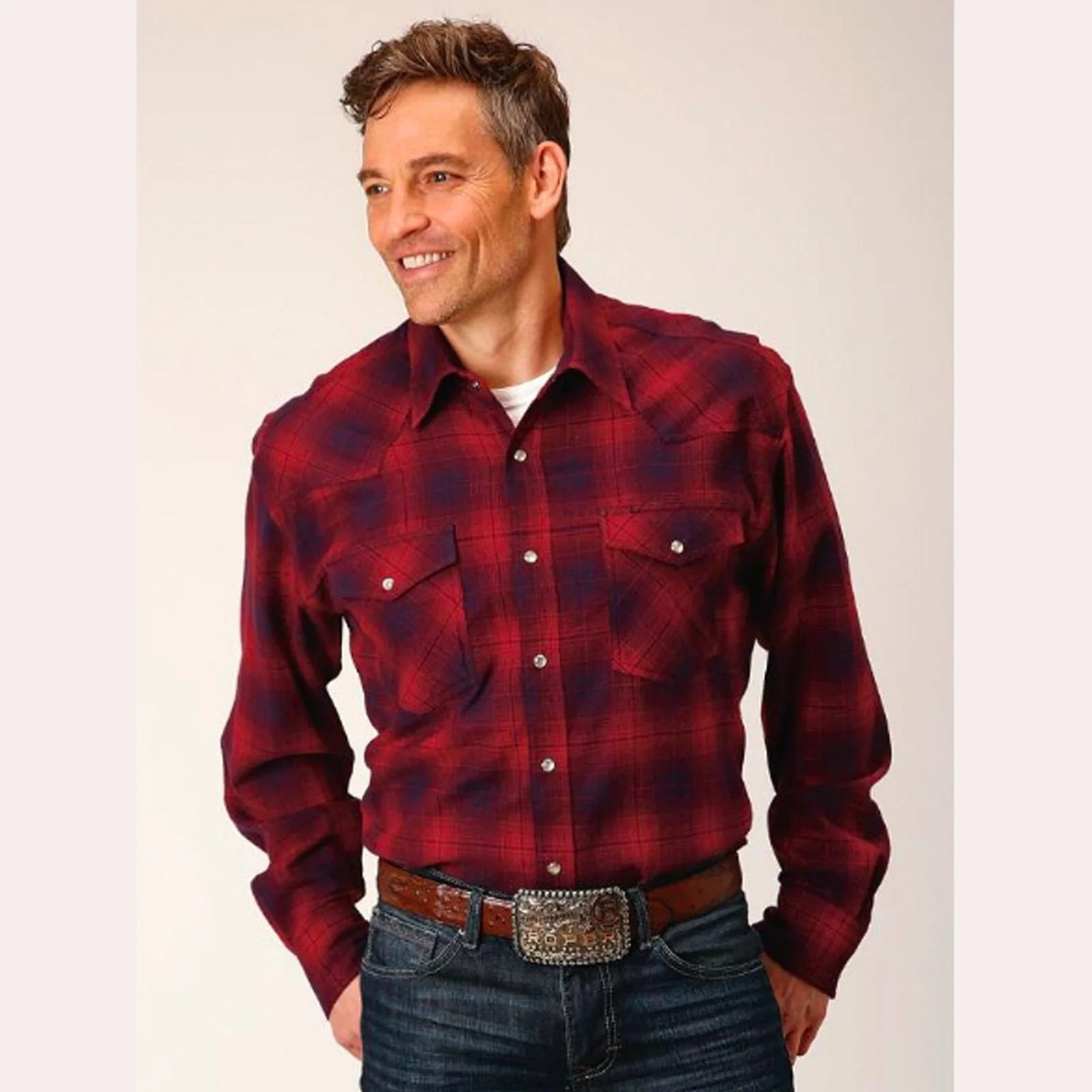Karman Roper 1637 Unlined Flannel Shirt AS - Image 18
