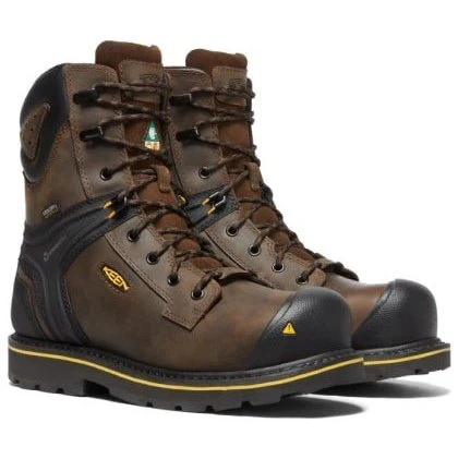 Keen Men's Work Boots 8" Abitibi II CSA Waterproof Carbon-Fibre Toe - Image 3