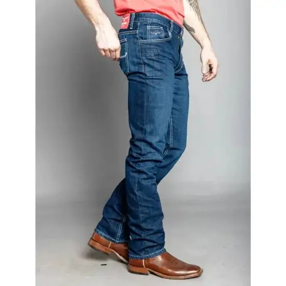 Kimes Ranch Men’s Jeans Thomas Lower Rise Straight Leg Boot Cut - Image 3