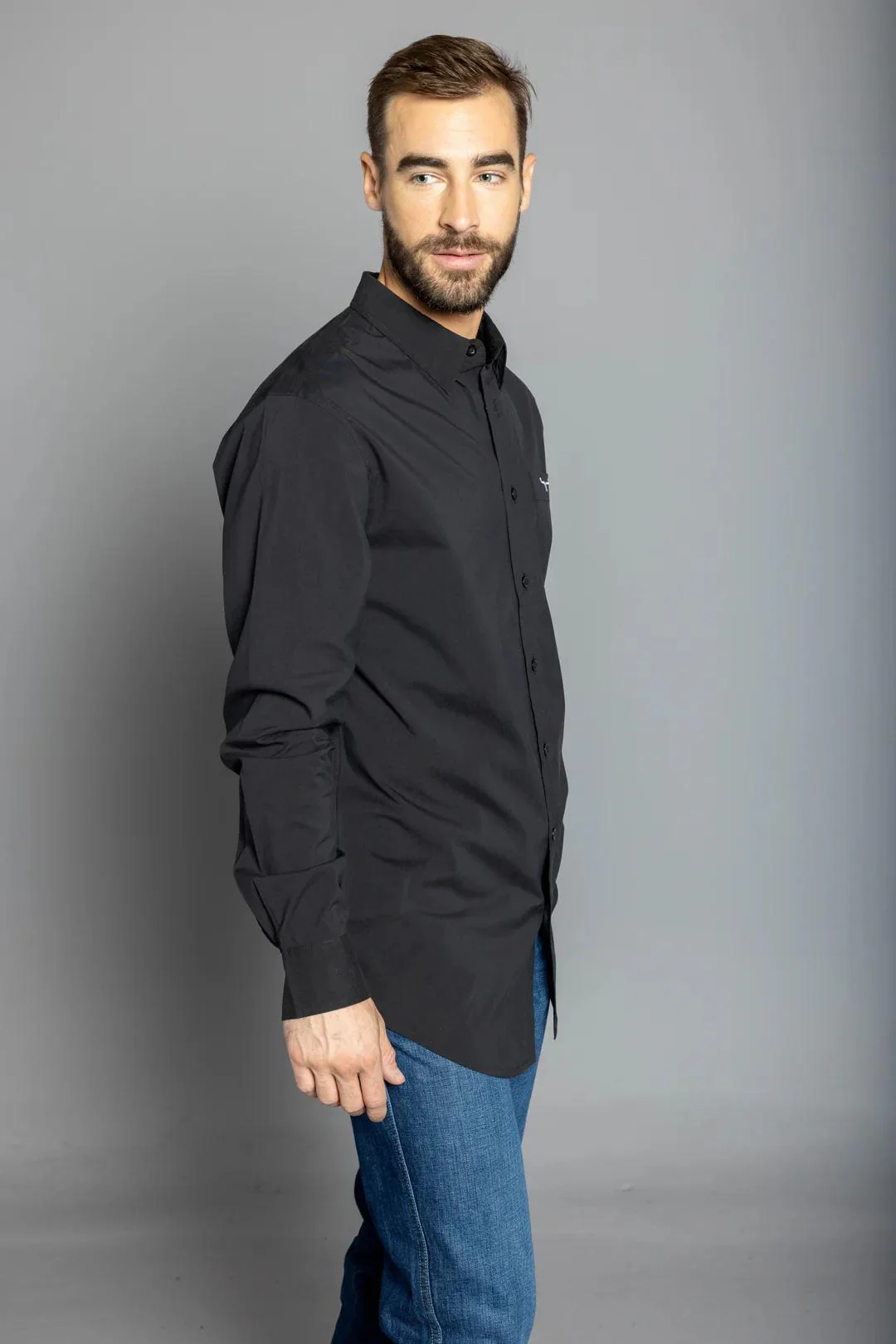 Kimes Ranch Men's Team Long Sleeve Dress Shirt