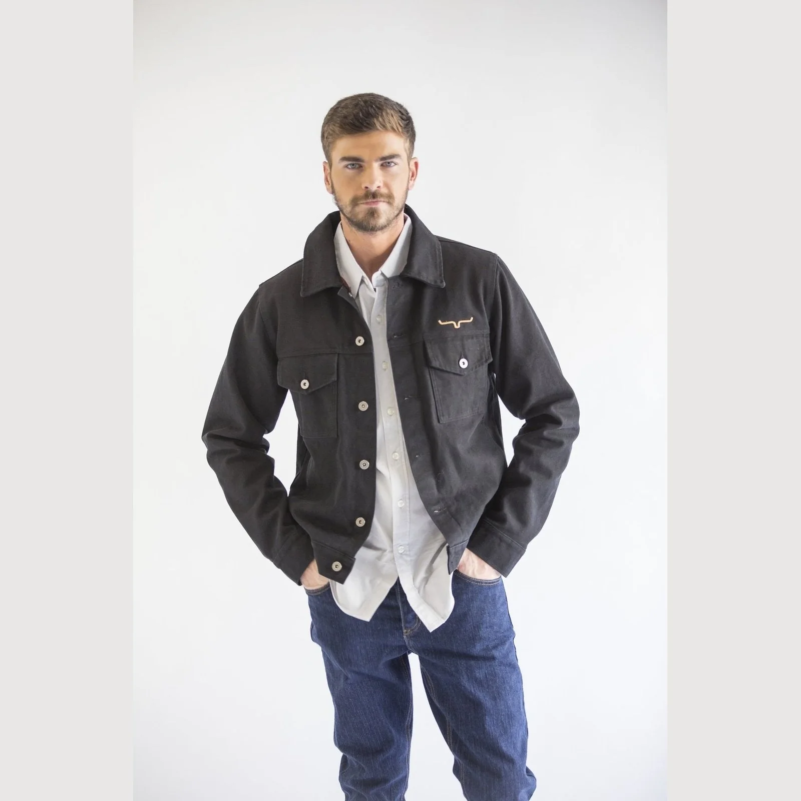 Kimes Ranch Men’s Jacket Marshall Black - Image 2