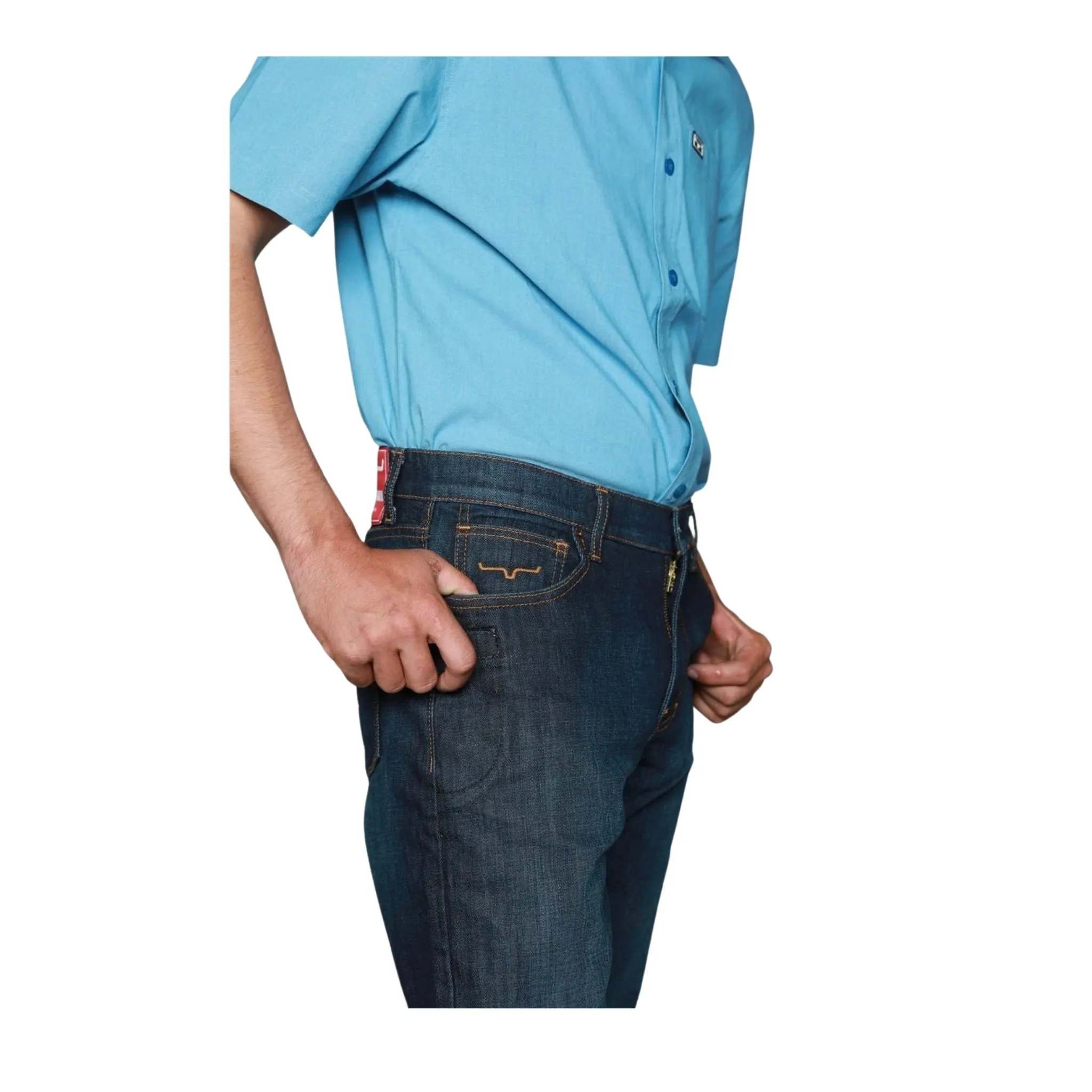 Kimes Ranch Men's Jeans Roger Low Rise, Slim Fit, Boot Cut - Image 5