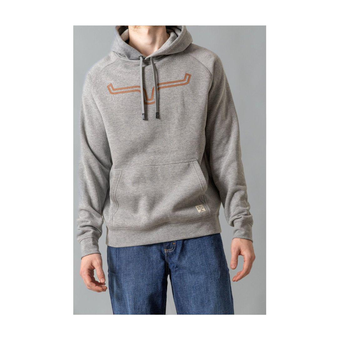 Kimes Ranch Men's Outlier Hoodie in Grey - Image 3