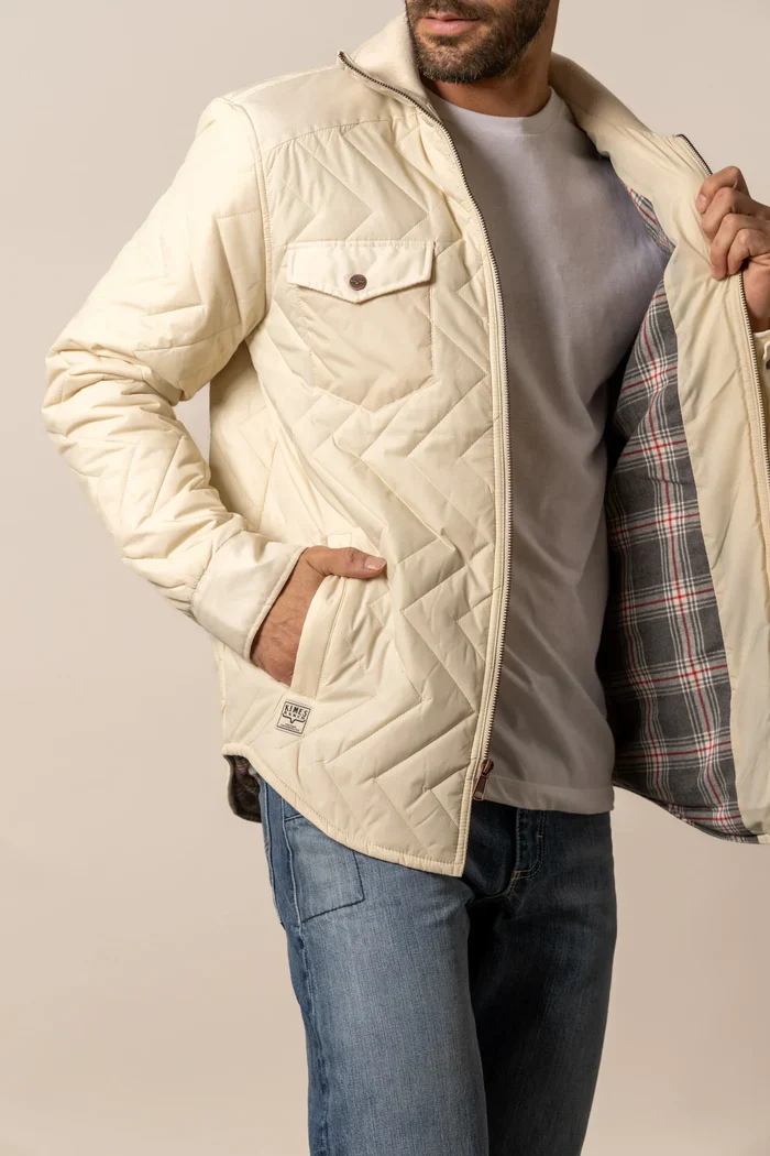 Kimes Ranch Skink Quilted Nylon Flannel-Lined Jacket Men's - Image 13