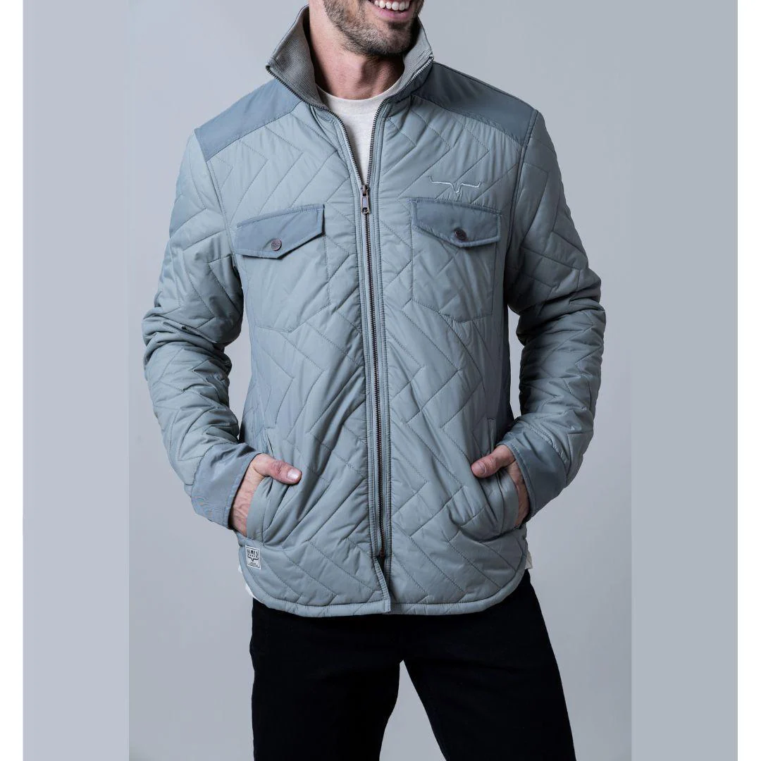 Kimes Ranch Skink Quilted Nylon Flannel-Lined Jacket Men's - Image 14