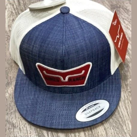 Kimes Ranch Cap Flat Brim High Profile Panoramic Snapback