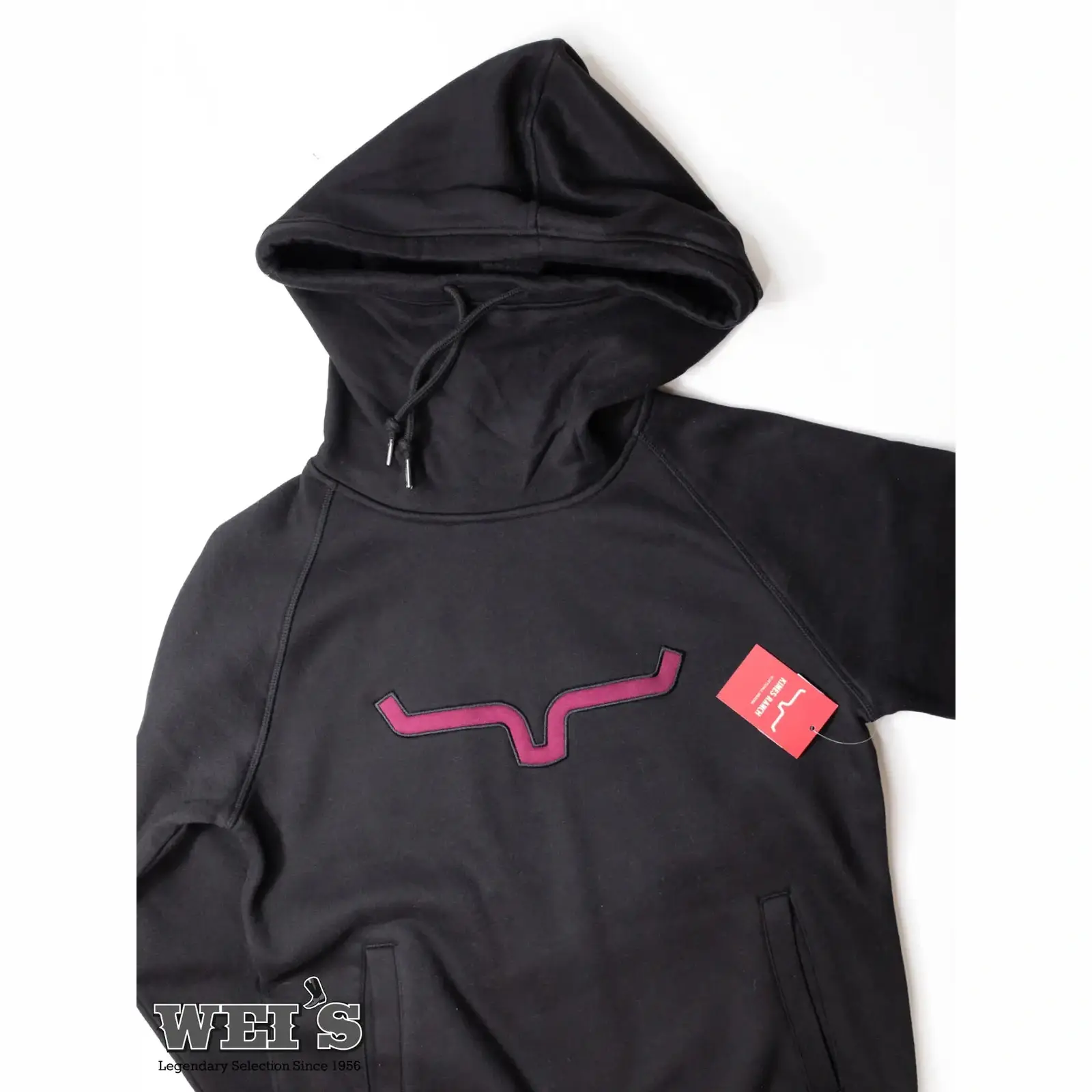 Kimes Ranch Women’s Hoodie Two Scoop In Black - Image 2