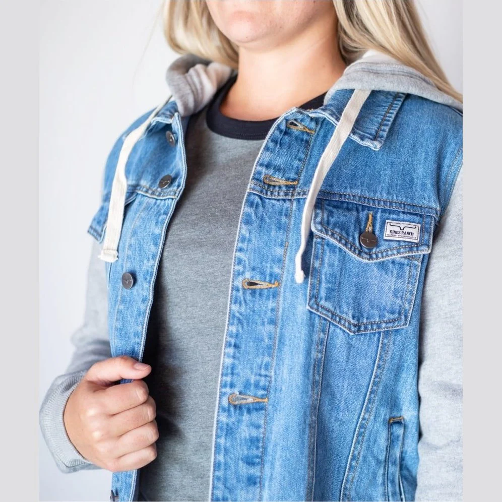 Kimes Ranch Women’s Jacket Smokey Mountain Coat/Hoodie - Image 3
