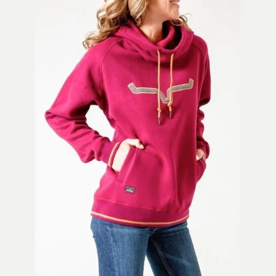 Kimes Ranch Women’s Hoodie Two Scoop Wine