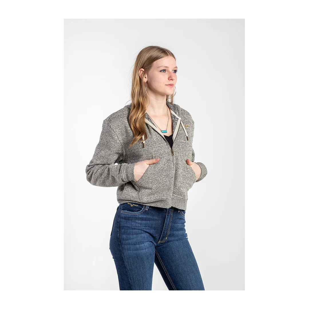 Kimes Ranch Women's Shelly Cropped Hoodie In Heather