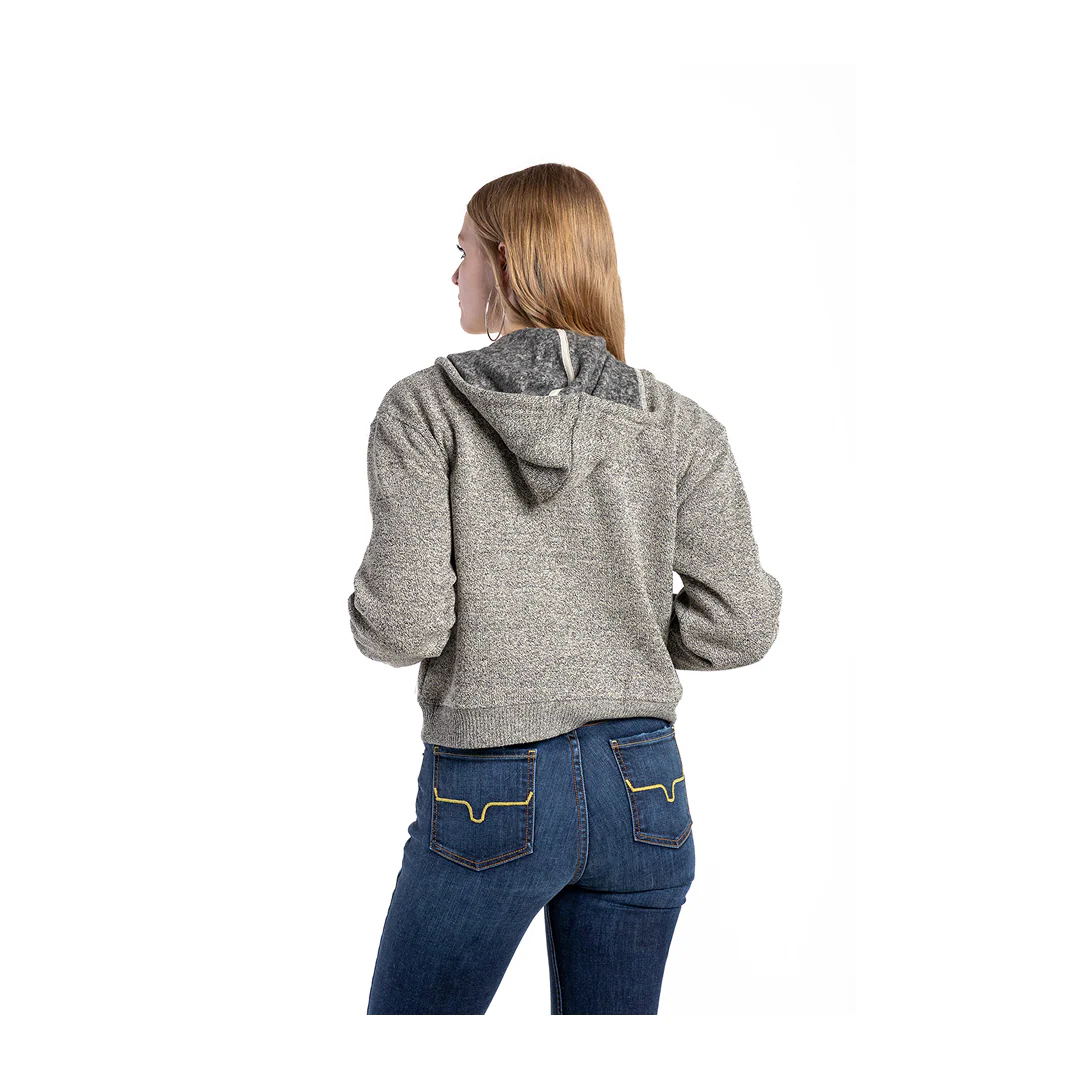 Kimes Ranch Women's Shelly Cropped Hoodie In Heather - Image 3