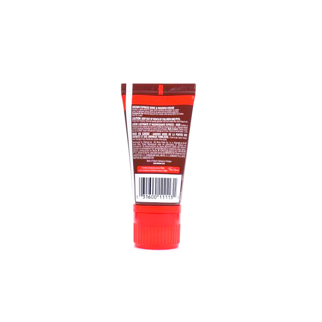 KIWI Shine & Nourish Cream Polish Brown - Image 2