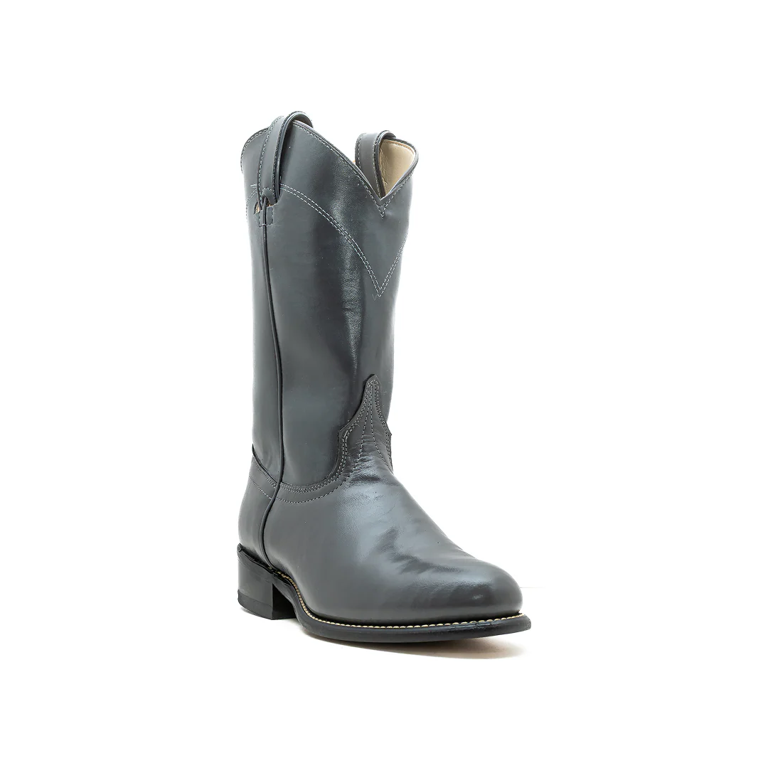 Laredo Women's "Ashton" Charcoal Western Roper Boots - Clearance