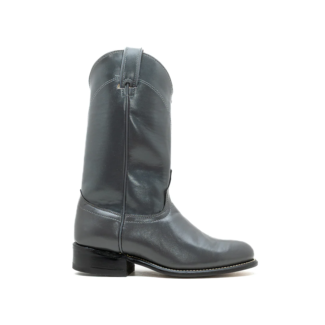 Laredo Women's "Ashton" Charcoal Western Roper Boots - Clearance - Image 2