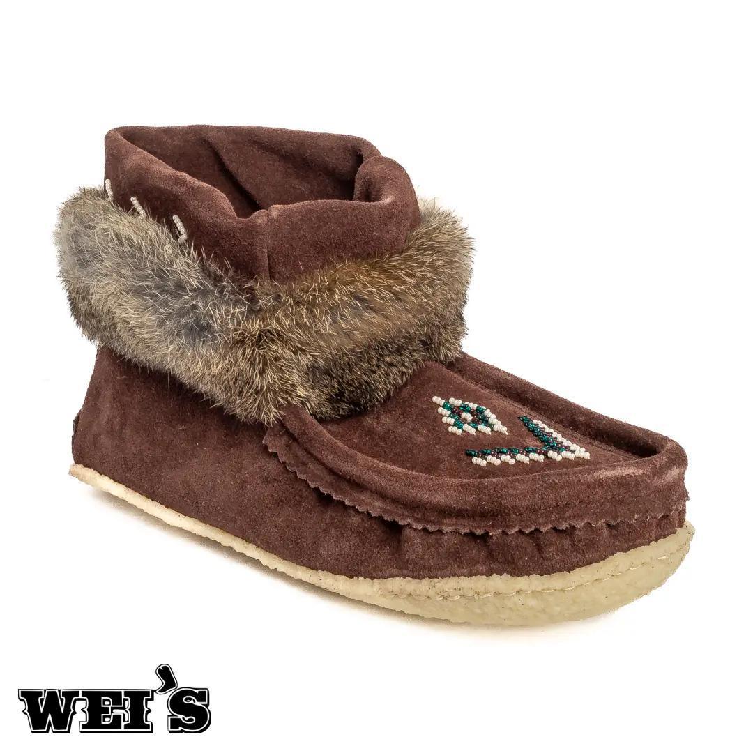 Laurentian Chief Women's Nuka, 6" Lined, Beaded Crepe Sole - Image 8