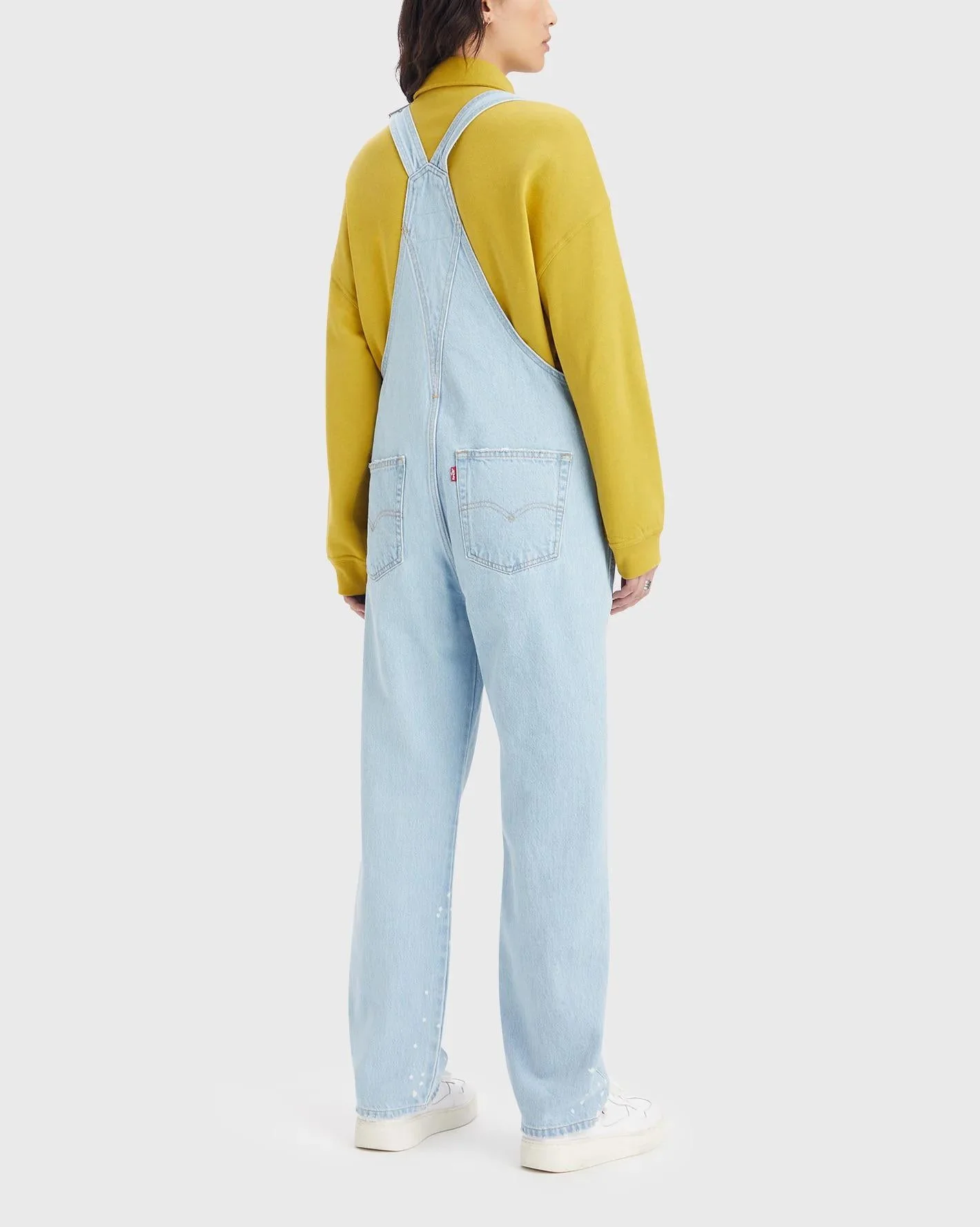 Levi's Ladies Vintage Overall In Light Blue - Image 3