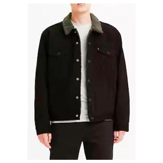 Levi’s Men’s Jacket Trucker Duvall Sherpa Tall
