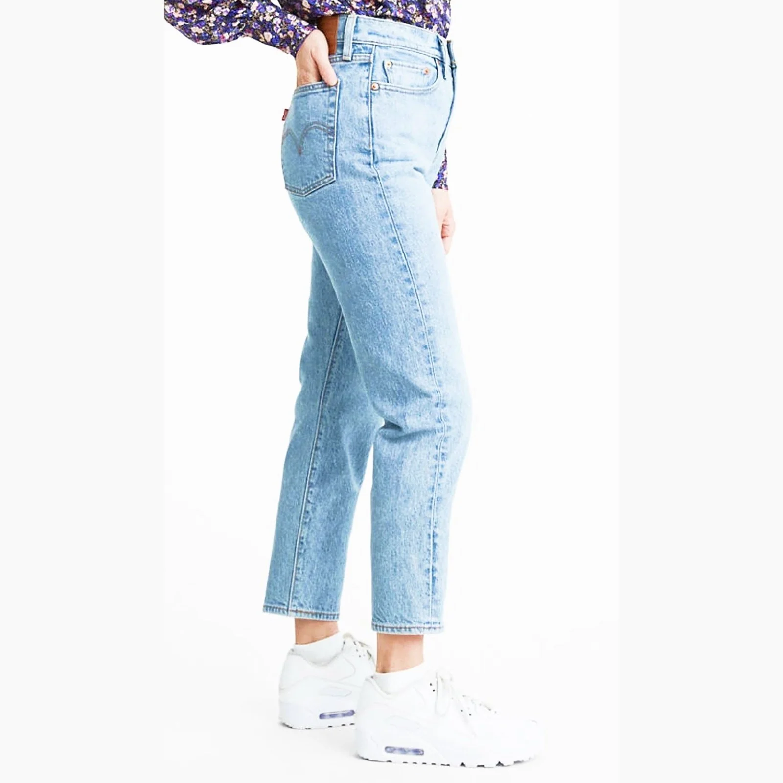 Levi’s Women’s Jeans Wedgie Lift Tapered Leg Ankle Length-CLEARANCE - Image 2