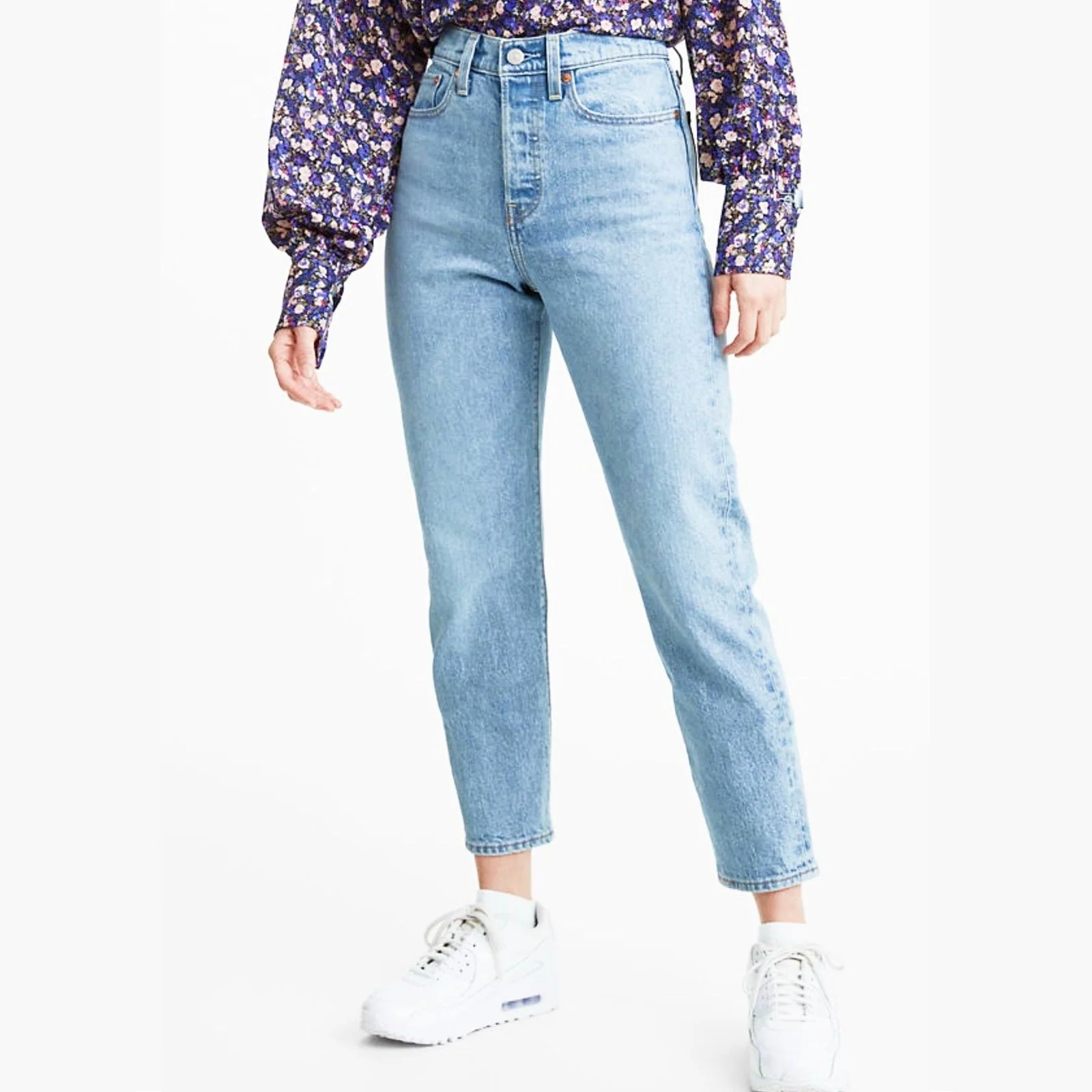 Levi’s Women’s Jeans Wedgie Lift Tapered Leg Ankle Length-CLEARANCE - Image 3