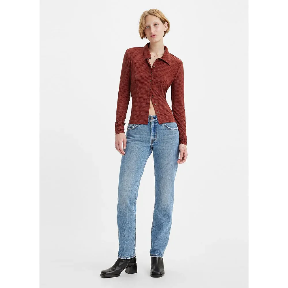 Levi Women's Jeans Middy Straight Leg