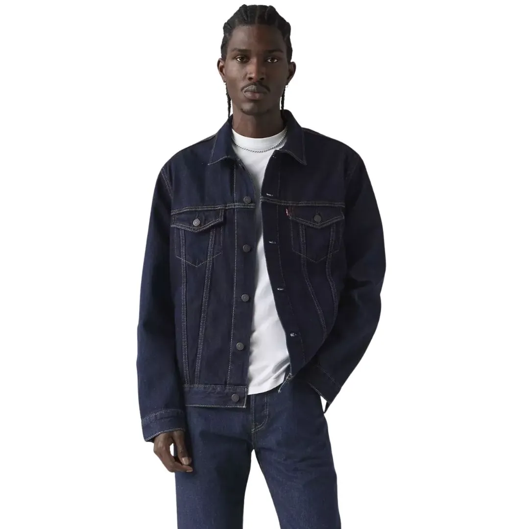 Levi's Men's Dark Wash Trucker Jacket