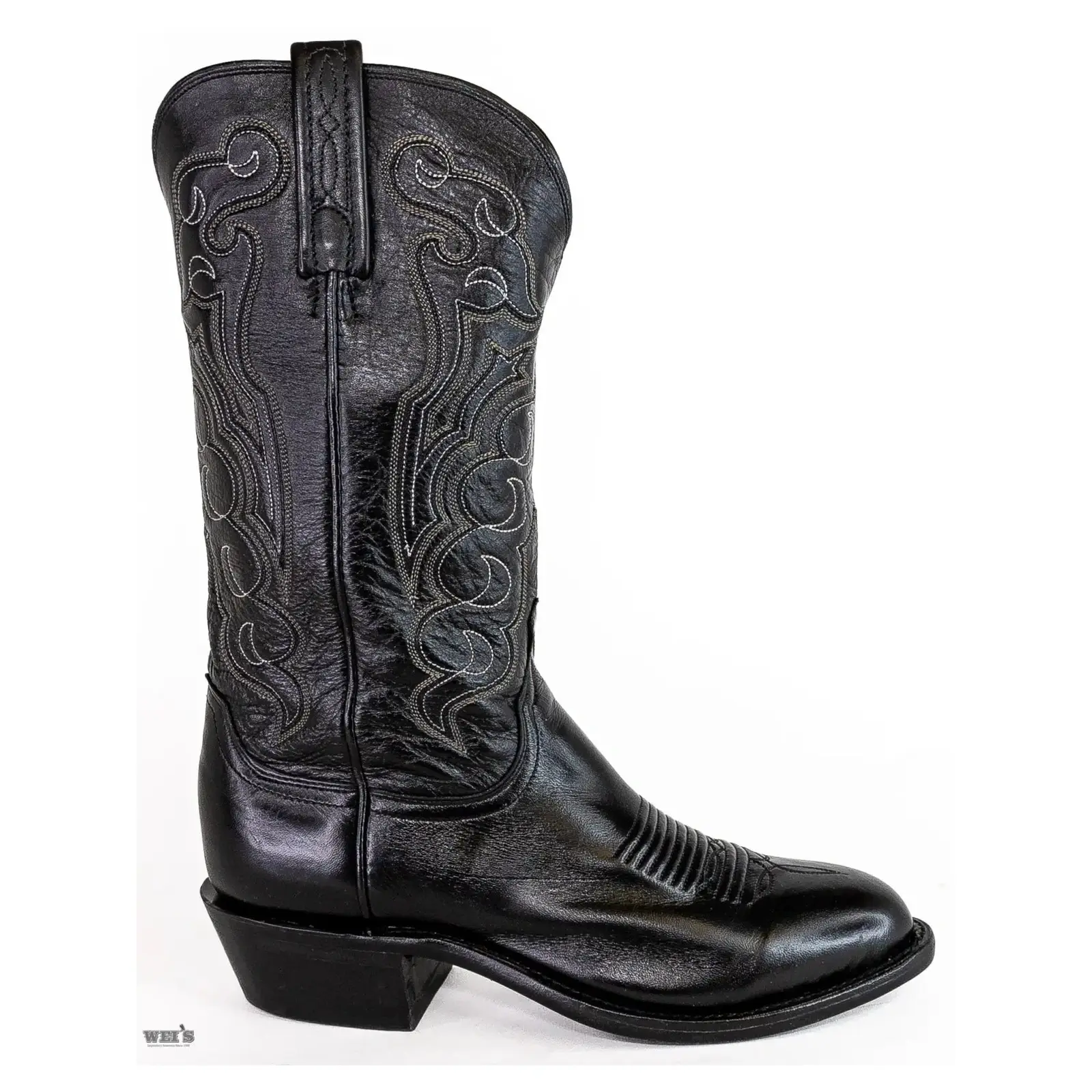 Lucchese 1883 Men's Cowboy Boots 14" Cordoba Calf Roper Toe - Image 2
