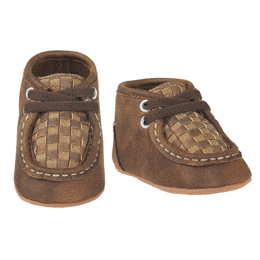 M&F Western Products Infant Double Barrel Carson Baby Bucker Shoe