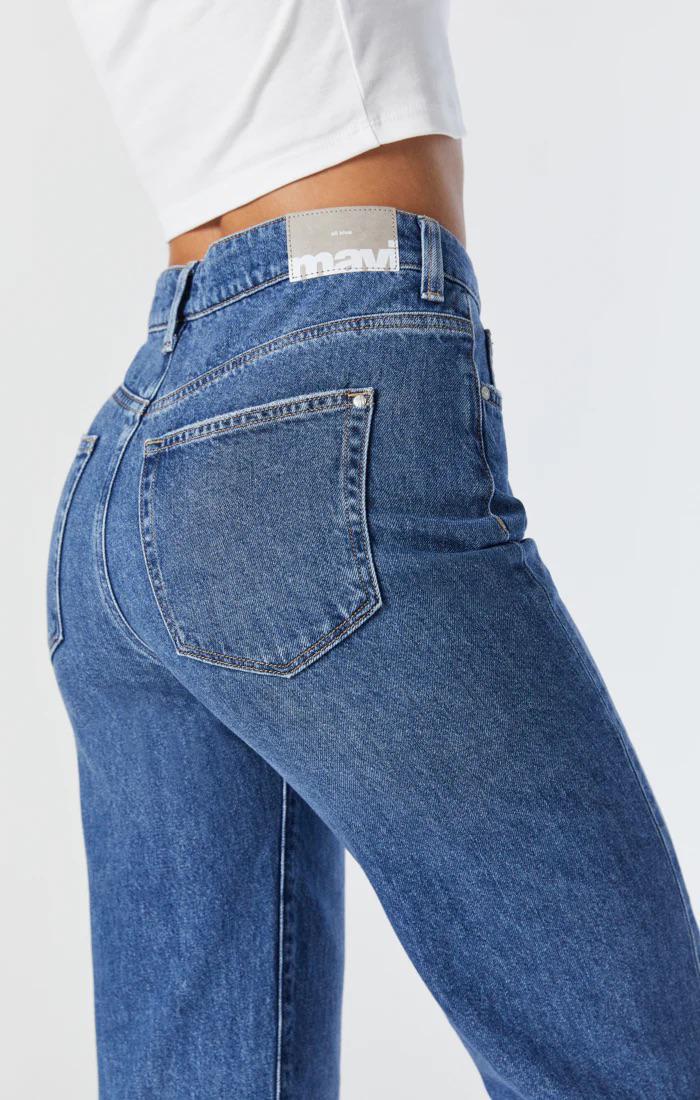 Mavi Women's Victoria High Rise Wide Leg Jean - Image 7