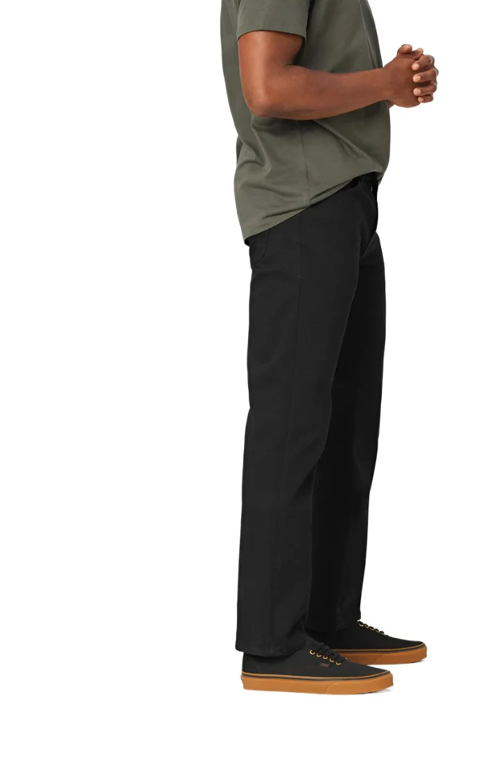 Mavi Men's Zach Jeans In Black Straight Leg - Image 3