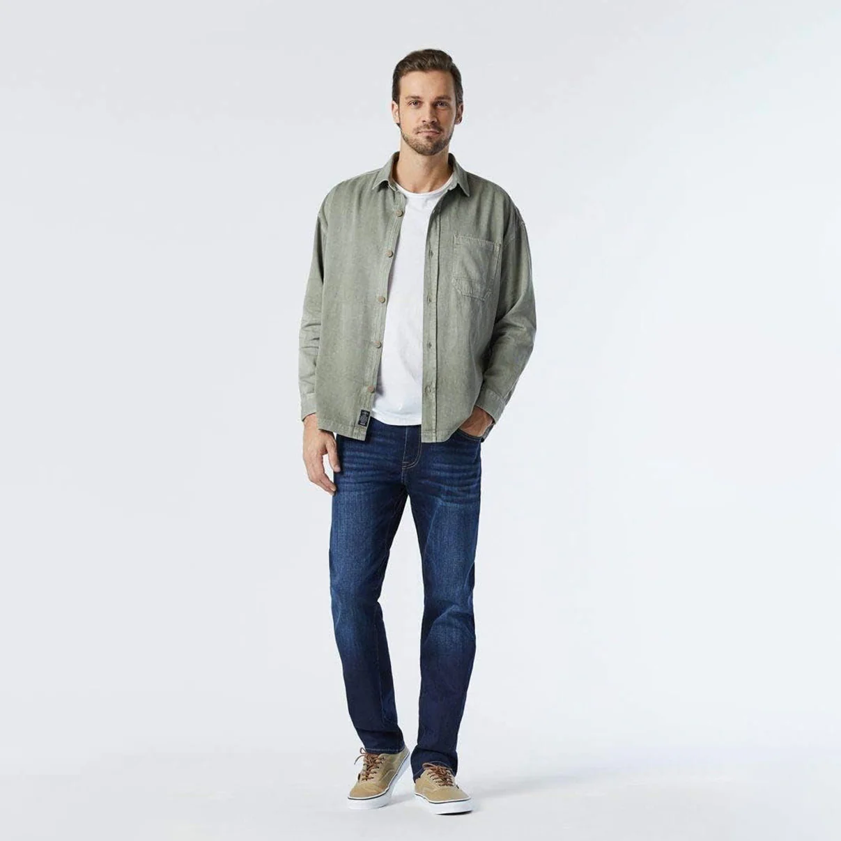 Mavi Men's Zach Straight Leg Jean