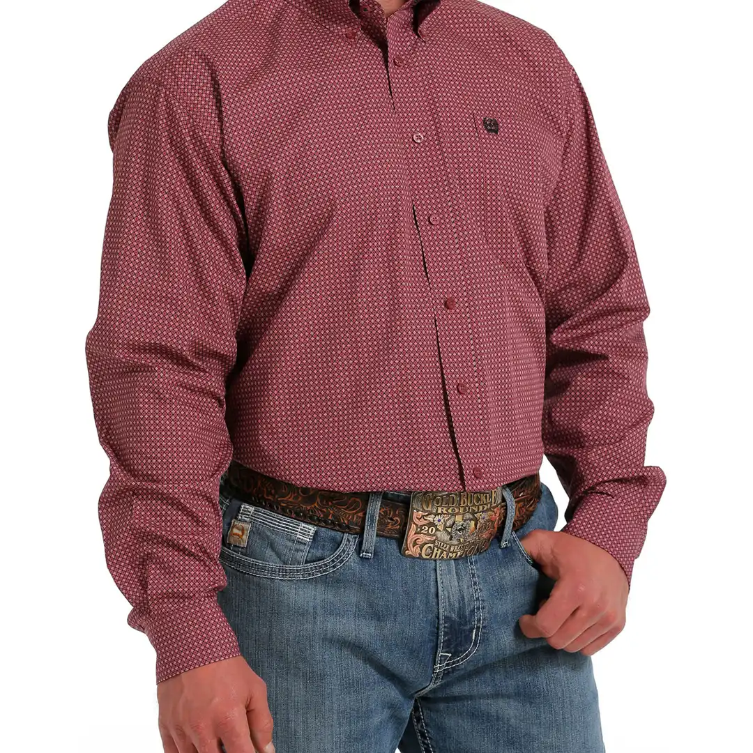 Men’s Cinch Long Sleeve Button Up - Image 2