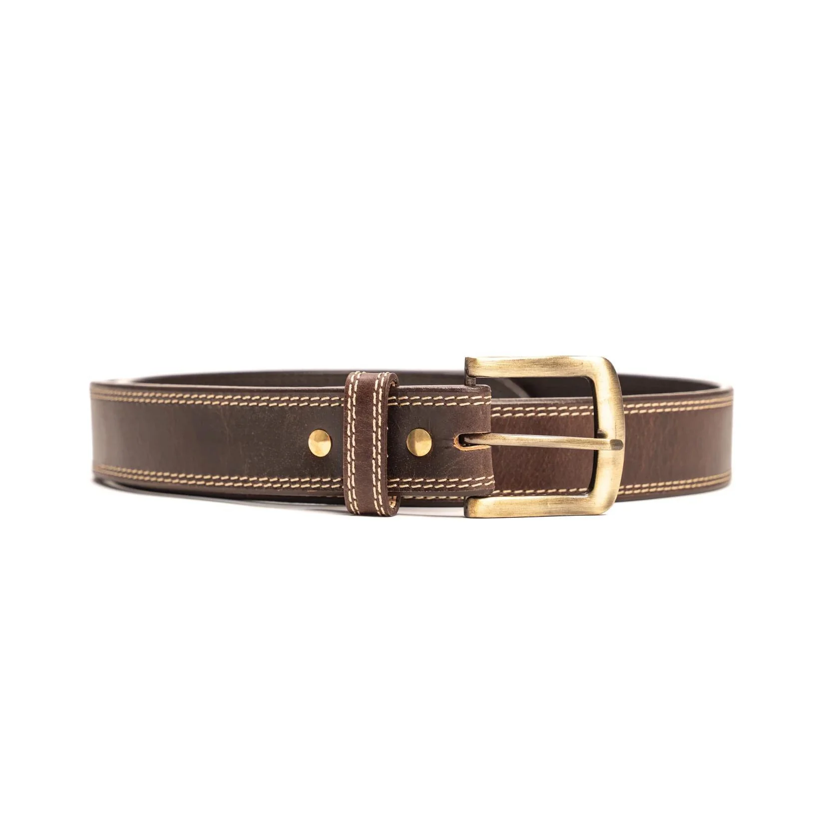 Men's Circle SH Leather Belt