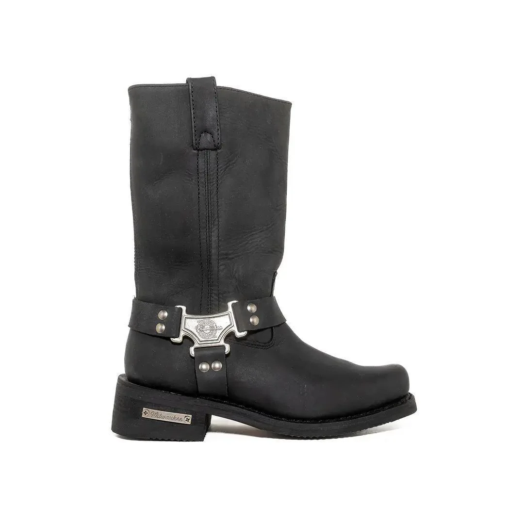 Milwaukee Men's Harness Biker Boots - CLEARANCE - Image 3