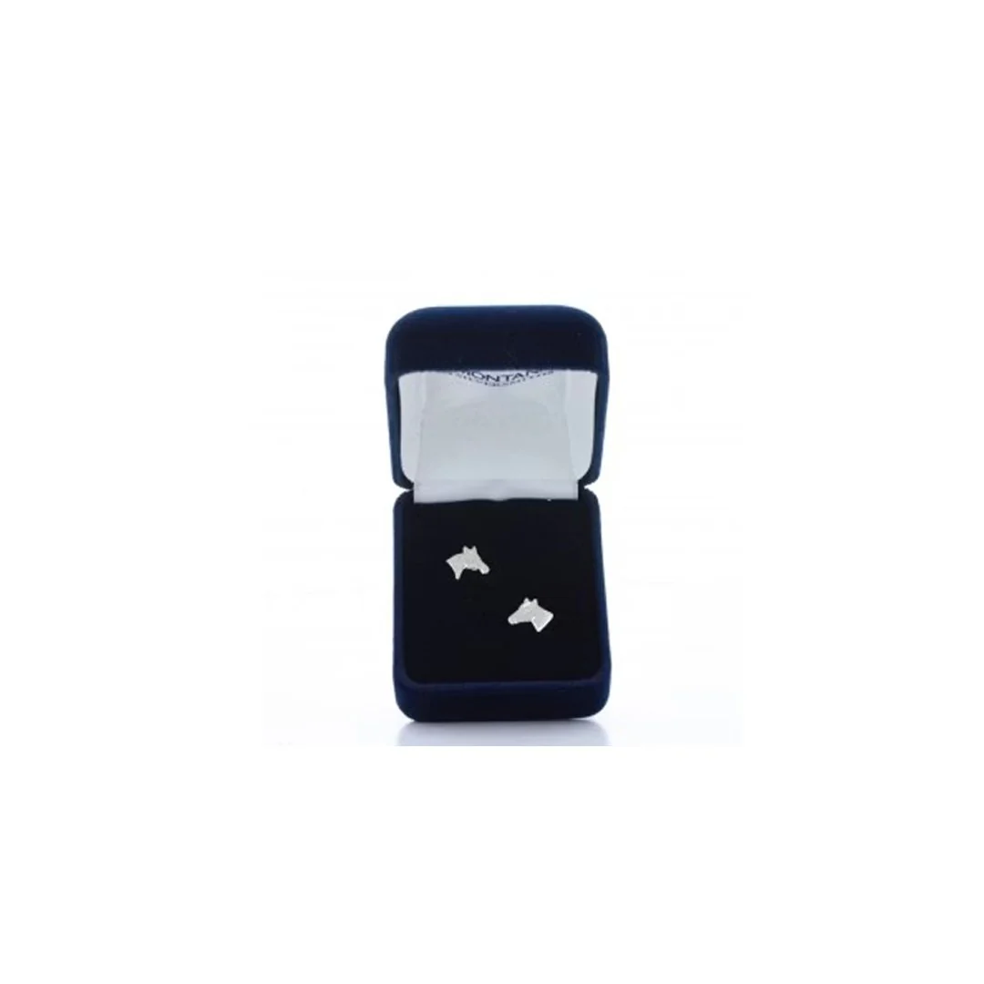 Montana SIlversmiths Little Silver Horse Head Earrings - Image 2