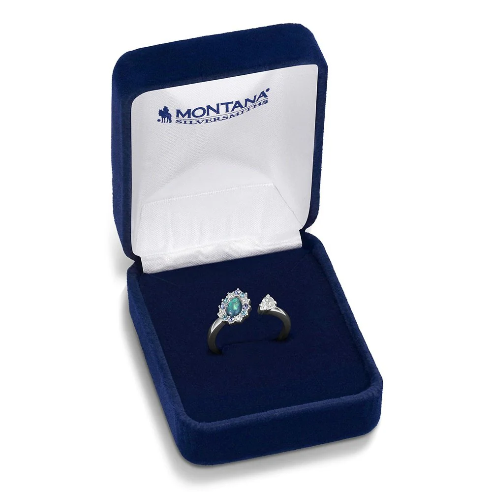 Montana silversmiths Northern Glow Opal Ring - Image 2