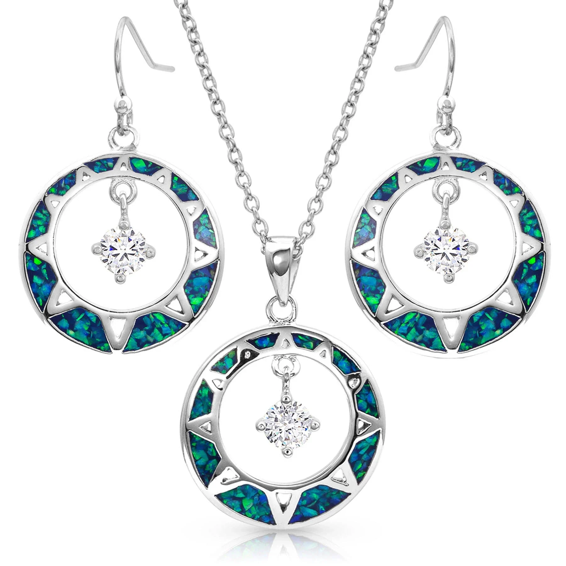 Montana Silversmiths Stay True Opal Jewelry Set