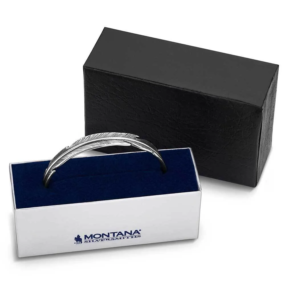 Montana Sliversmiths Steelwing Cuff Bracelet - Image 2