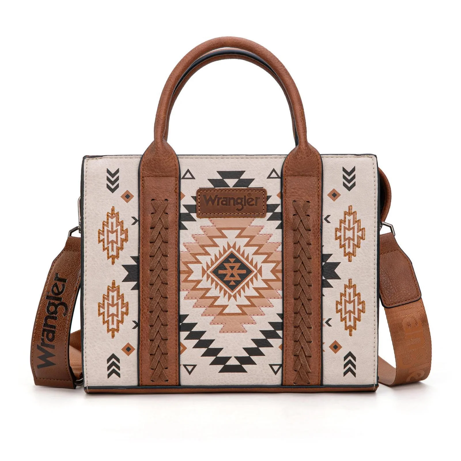 Montana West Wrangler Aztec Pattern Print -Tote/Crossbody - Image 2