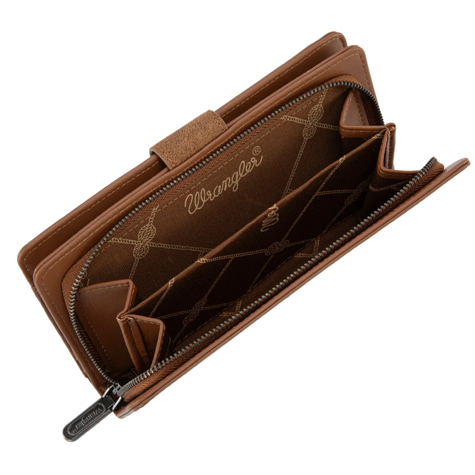Montana West Wrangler Floral Tooled Wallet - Image 3