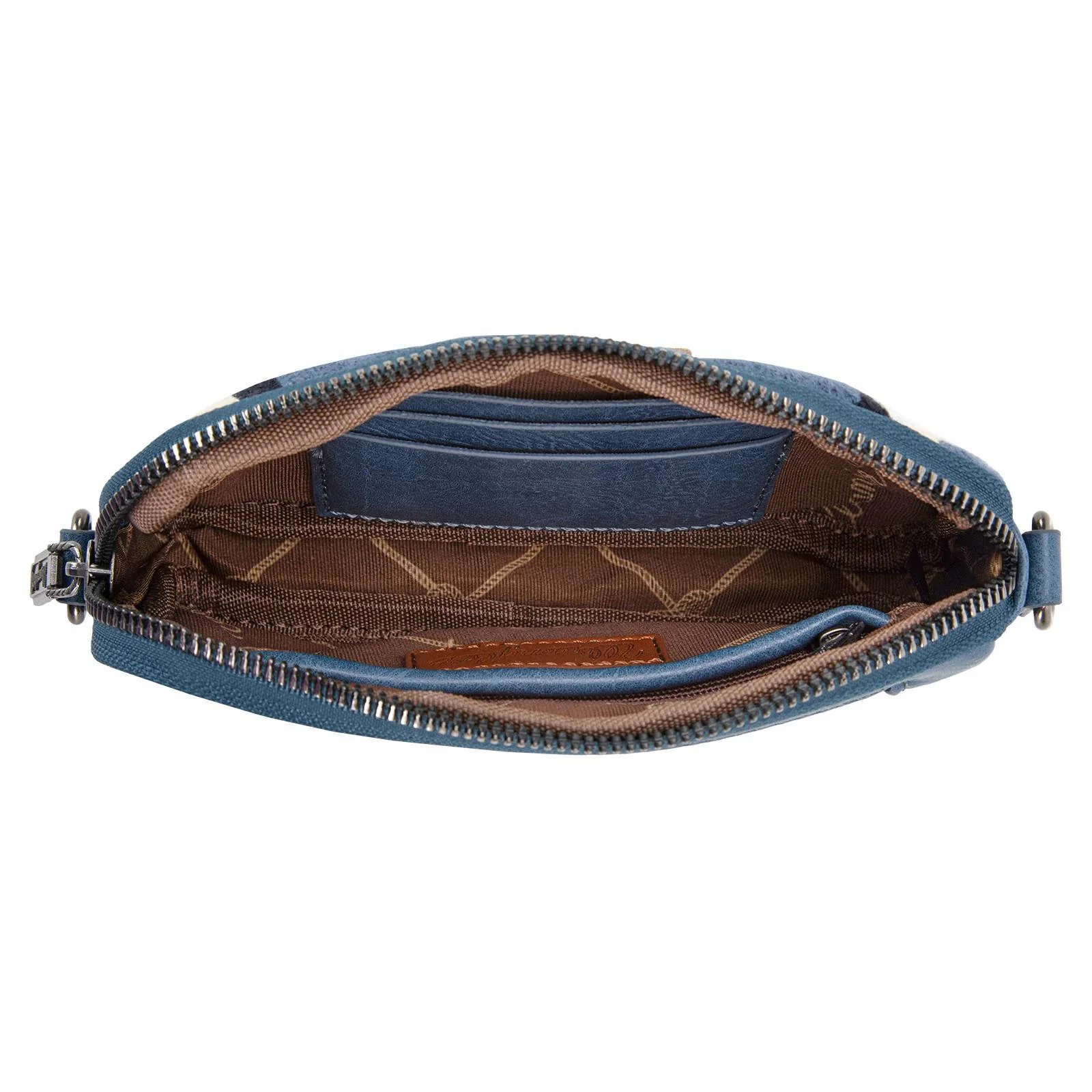 Montana West Wrangler Southwestern Knitted Mini Crossbody/Wallet - Image 5
