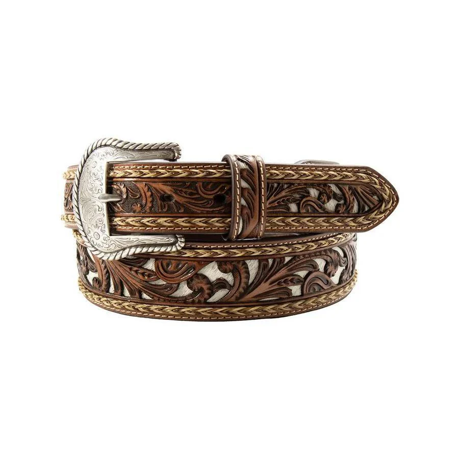 Nocona Cowhide Underlay Belt