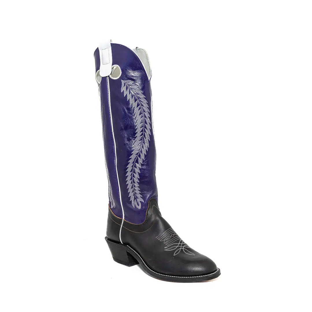 Olathe Men’s Cowboy Boots 17" Kidskin Cowboy Heel - Image 2