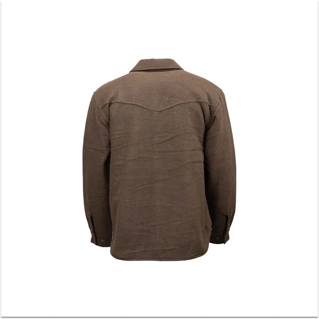Outback Men's Brown Phoenix Button Up Jacket -CLEARANCE - Image 2