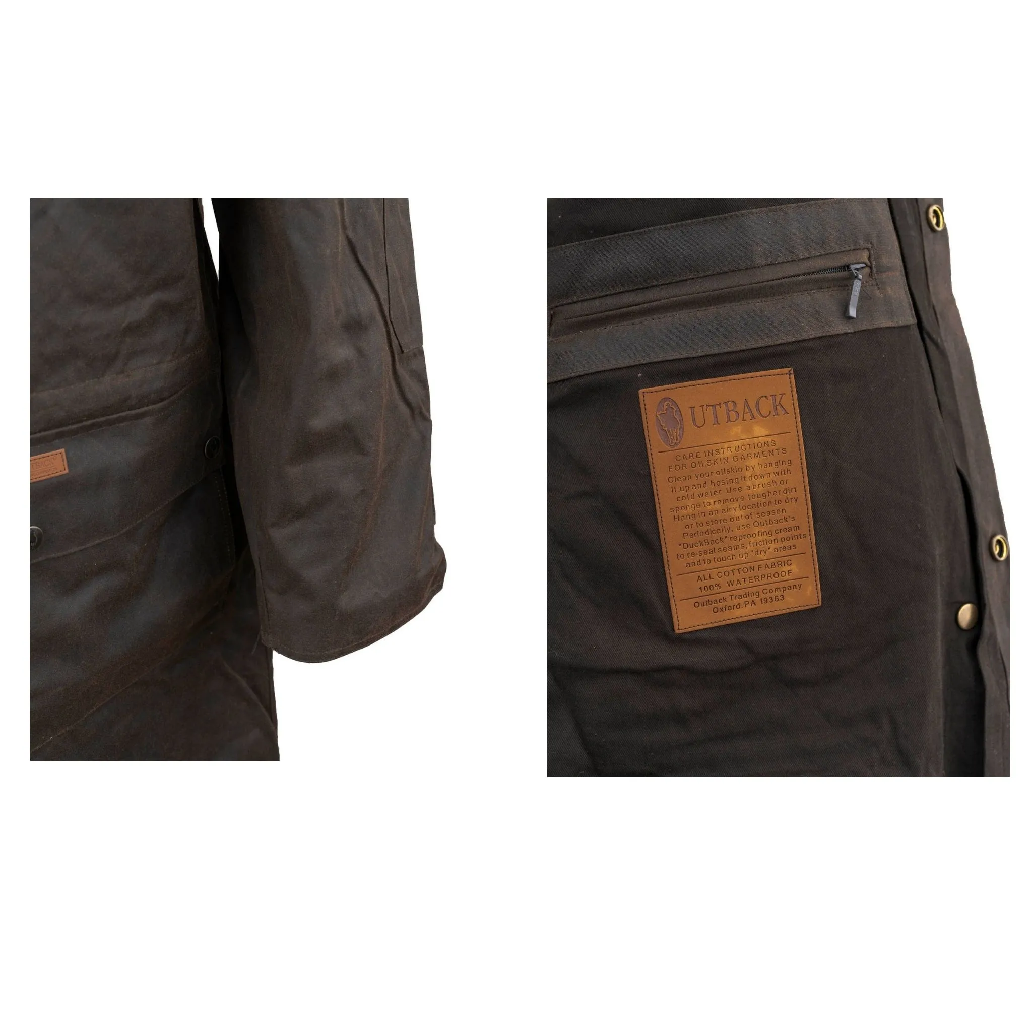 Outback Trading Co. Oilskin Low Rider Duster - Image 5