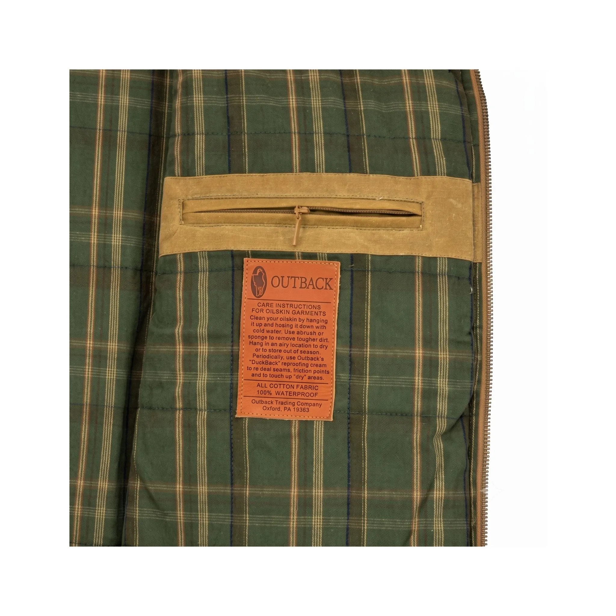 Outback Trading Company Men's Vest Sawback In Field Tan - Image 3
