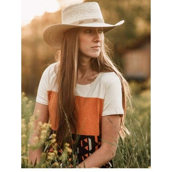 Outback Trading Unisex Straw Hat Natural - Image 2
