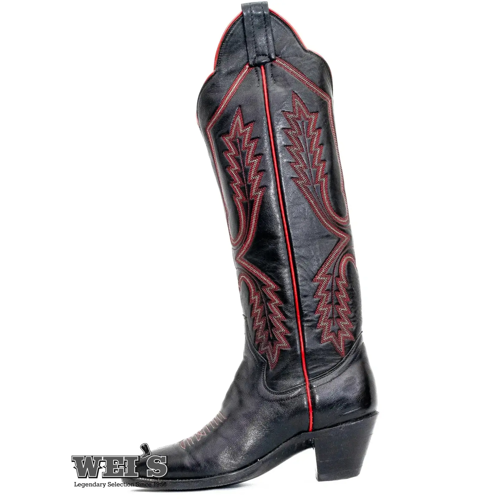 Panhandle Slim Women's Cowgirl Boots 15" Cowhide R-Toe - Image 3