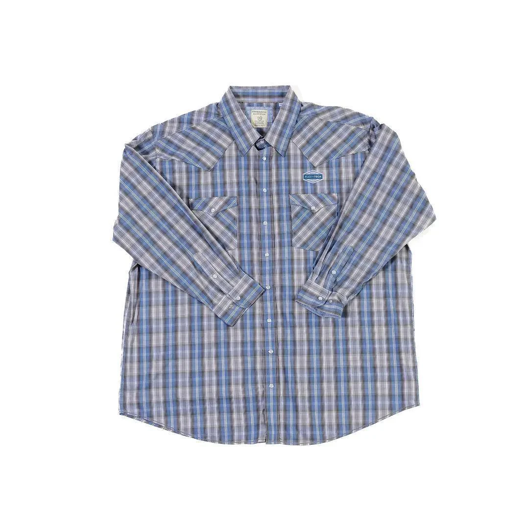 Panhandle Slim Men’s Flex Tech Long Sleeve Snap Shirt - Image 5